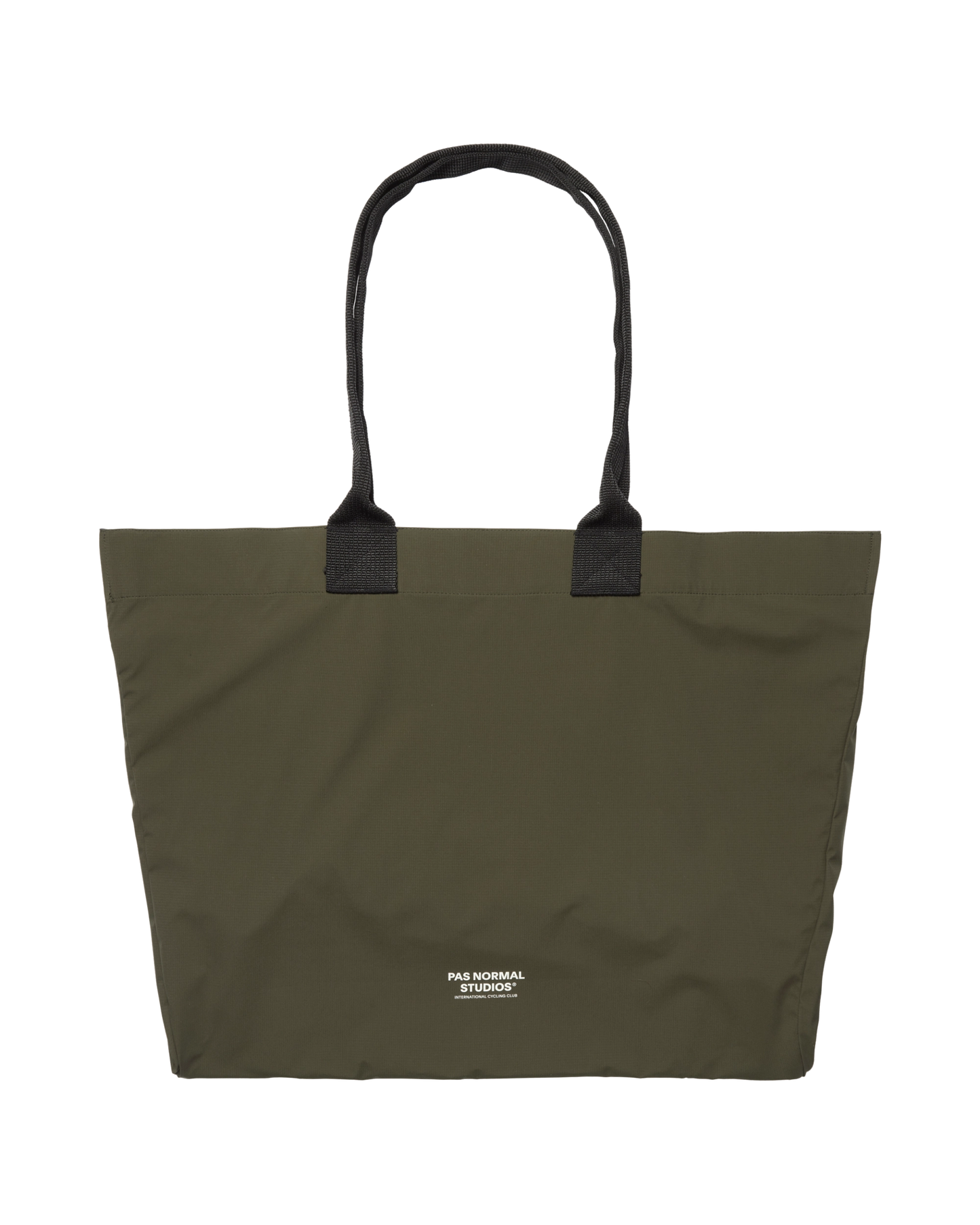 PAS NORMAL STUDIOS Logo Shield Tote Bag - Olive