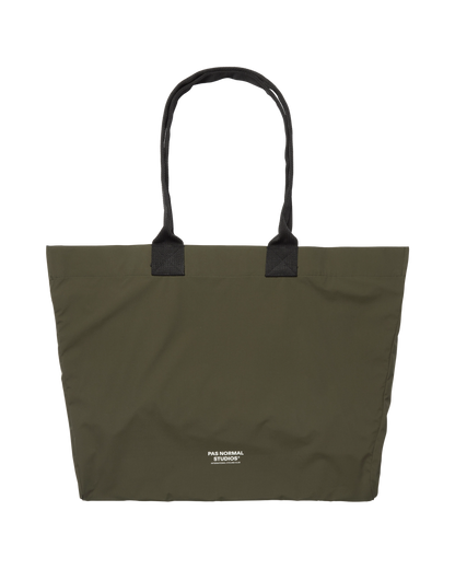 PAS NORMAL STUDIOS Logo Shield Tote Bag - Olive