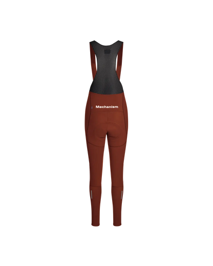 PAS NORMAL STUDIOS Women's Mechanism Deep Winter Long Bibs - Mahogany