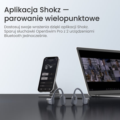 Słuchawki Shokz OpenSwim Pro GREY