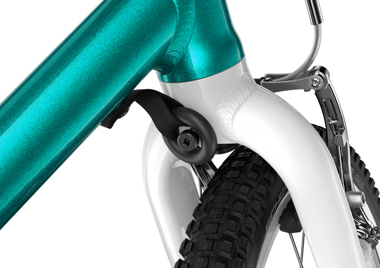 Rower WOOM GO 3 AUTOMAGIC - Metallic turquoise