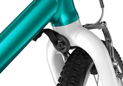 Rower WOOM GO 3 AUTOMAGIC - Metallic turquoise