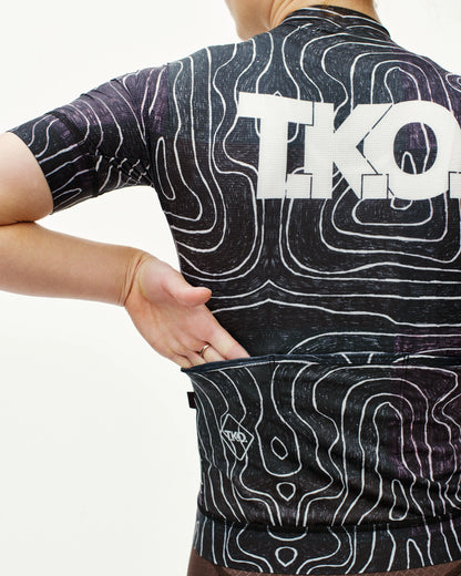 PAS NORMAL STUDIOS T.K.O. Women's Mechanism Jersey - Black Multi