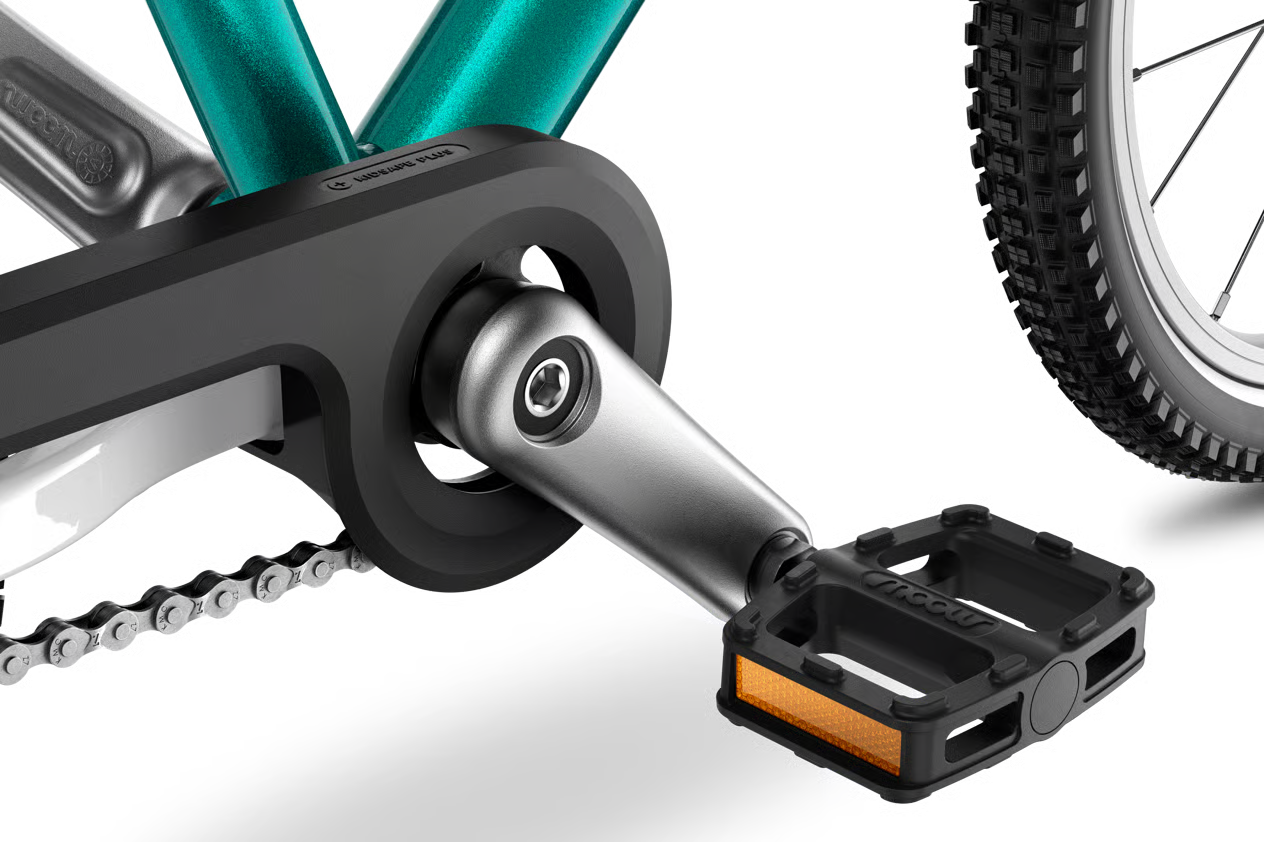 Rower WOOM GO 3 AUTOMAGIC - Metallic turquoise