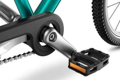 Rower WOOM GO 3 AUTOMAGIC - Metallic turquoise