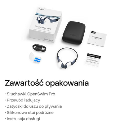 Słuchawki Shokz OpenSwim Pro GREY