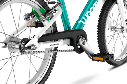 Rower WOOM GO 3 AUTOMAGIC - Metallic turquoise