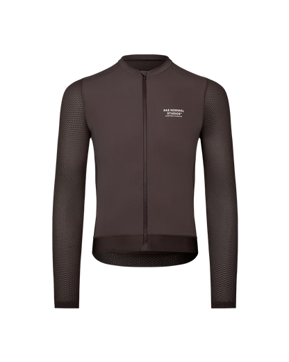 Pas Normal Studios Essential Light Long Sleeve Jersey - Dark Purple