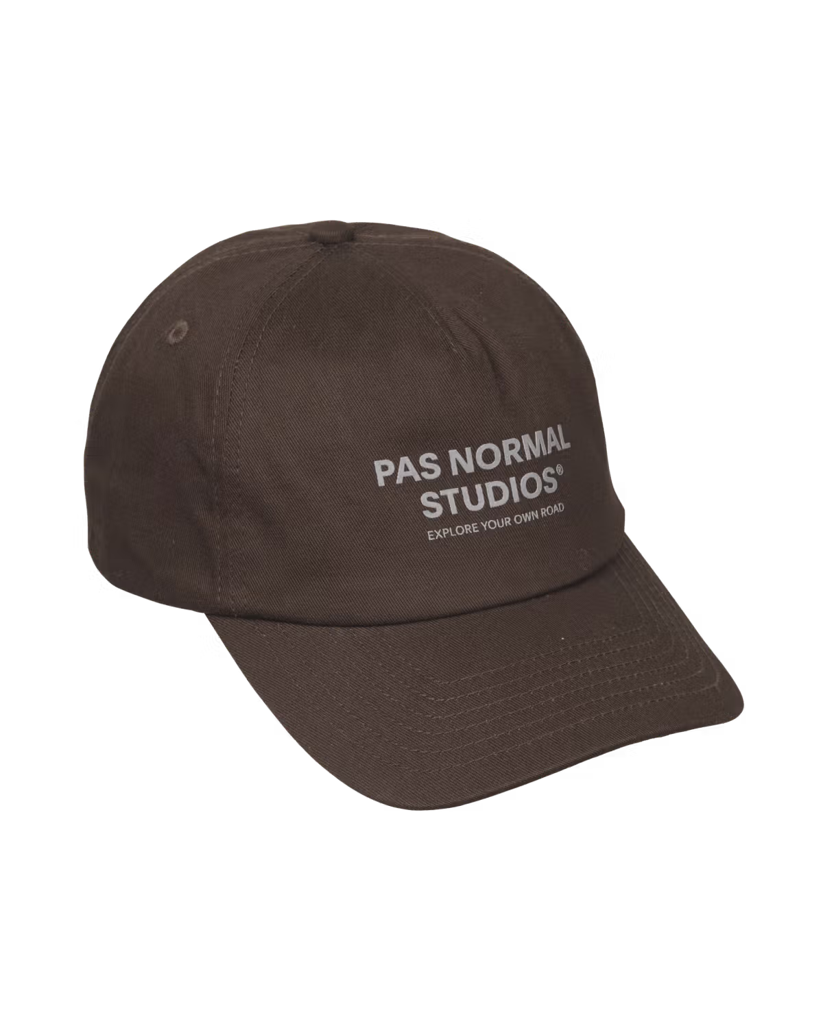 Pas Normal Studios Off-Race Cotton Cap Light Brown