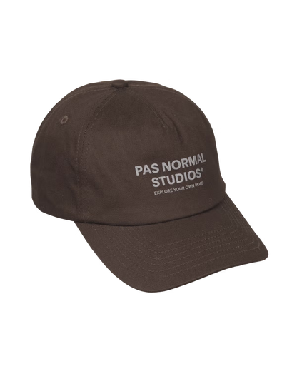 Pas Normal Studios Off-Race Cotton Cap Light Brown