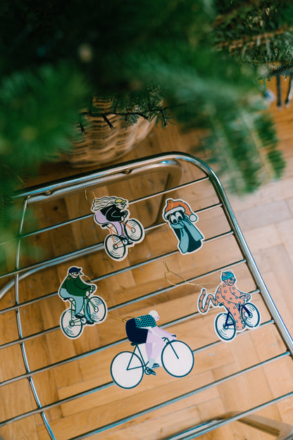 zawieszki świąteczne set BIDON x Milin