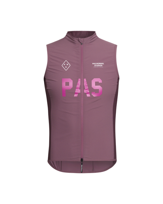 PAS NORMAL STUDIOS PAS Mechanism Stow Away Gilet - Mauve