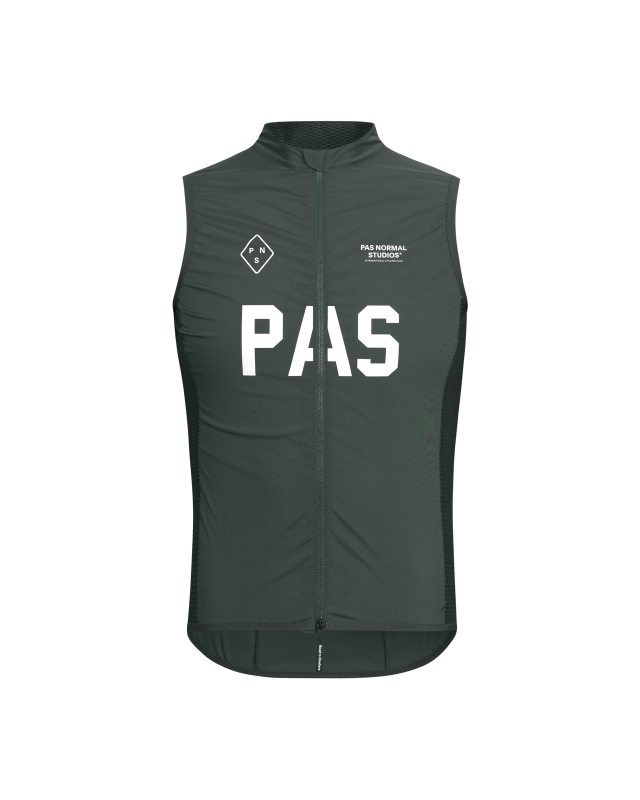 PAS NORMAL STUDIOS PAS Mechanism Stow Away Gilet - Petroleum