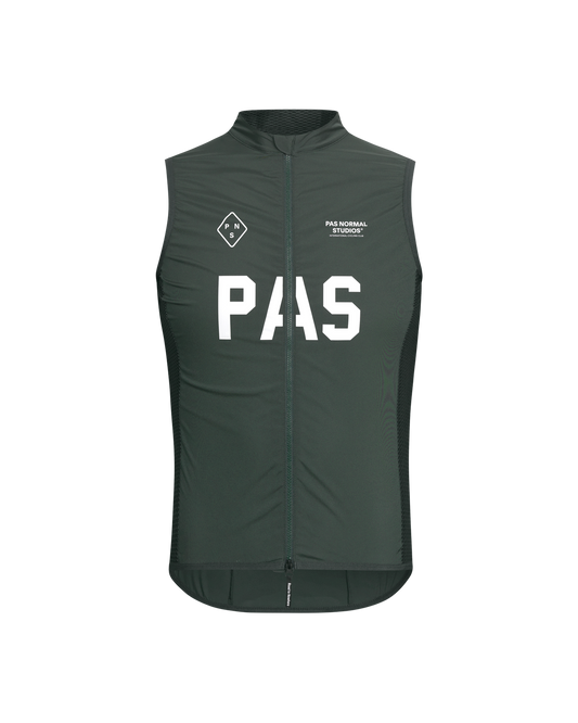 PAS NORMAL STUDIOS PAS Mechanism Stow Away Gilet - Petroleum