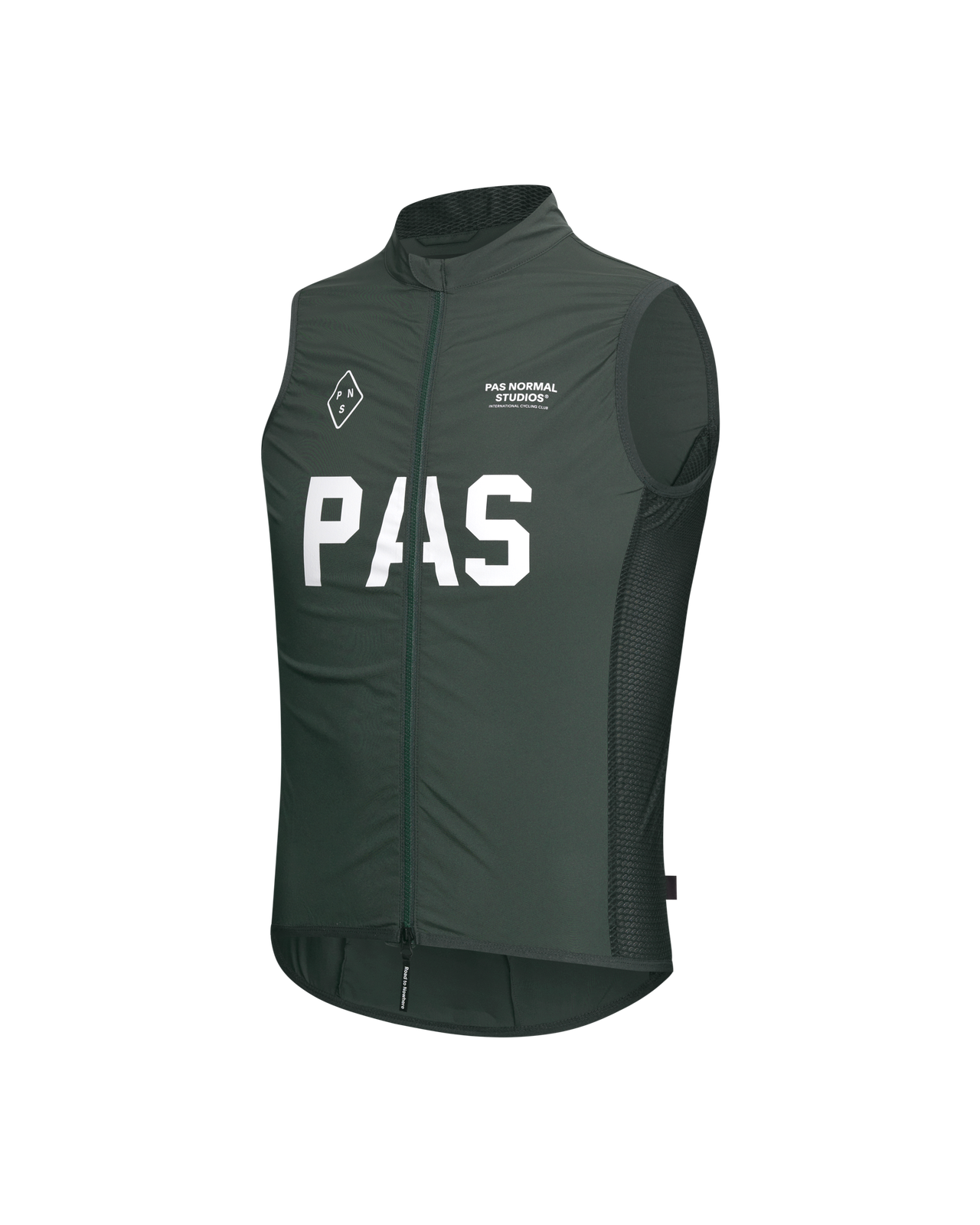 PAS NORMAL STUDIOS PAS Mechanism Stow Away Gilet - Petroleum