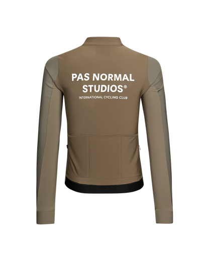 PAS NORMAL STUDIOS Mechanism Thermal Long Sleeve Jersey - Earth/Dark Stone