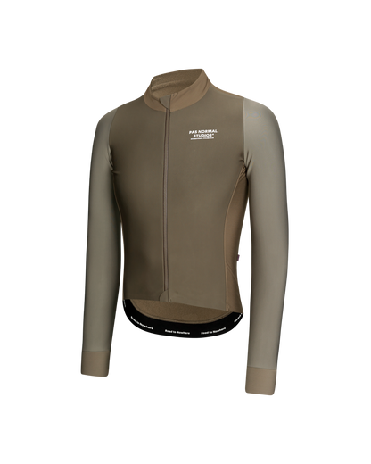 PAS NORMAL STUDIOS Mechanism Thermal Long Sleeve Jersey - Earth/Dark Stone