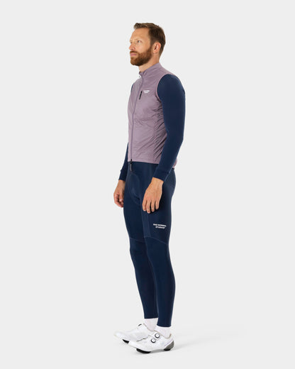 PAS NORMAL STUDIOS Essential Thermal Long Bibs Navy