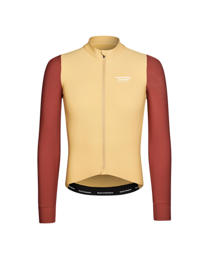 PAS NORMAL STUDIOS Mechanism Long Sleeve Jersey Camel/Maroon