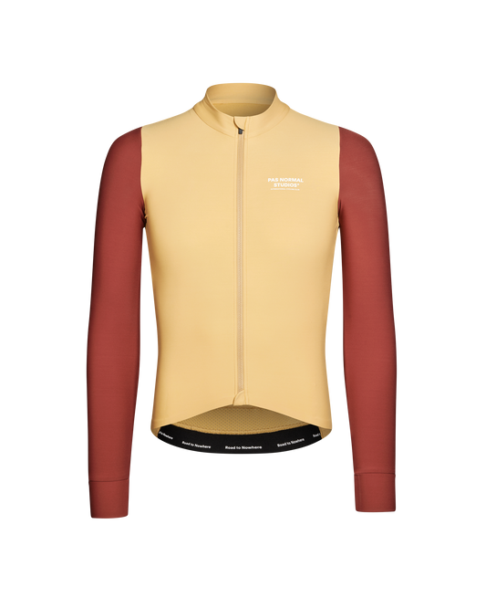 PAS NORMAL STUDIOS Mechanism Long Sleeve Jersey Camel/Maroon