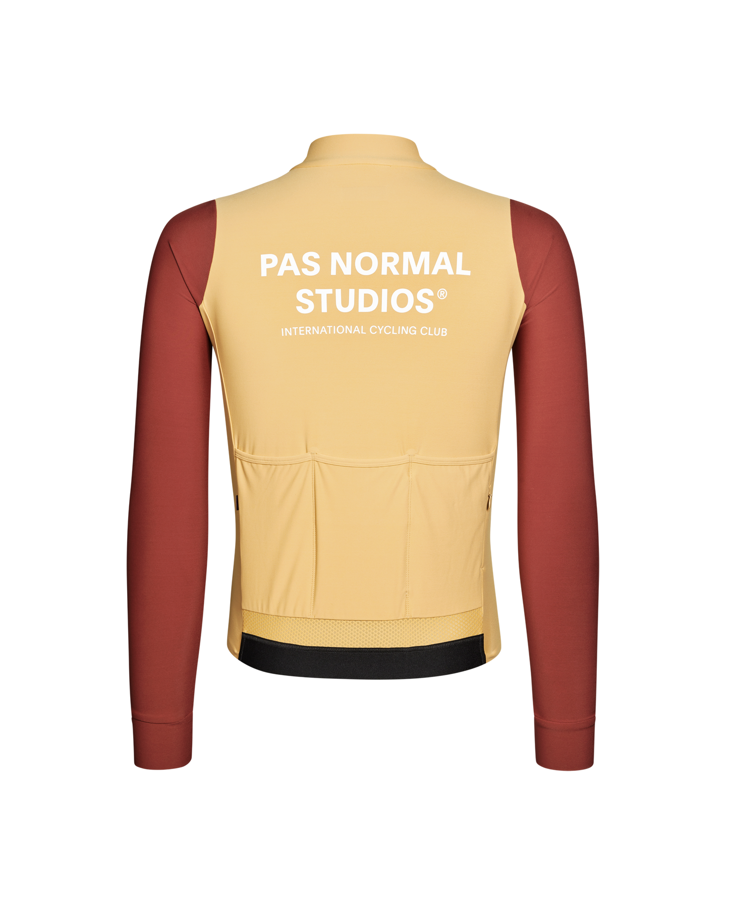 PAS NORMAL STUDIOS Mechanism Long Sleeve Jersey Camel/Maroon