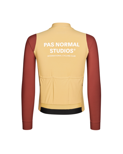 PAS NORMAL STUDIOS Mechanism Long Sleeve Jersey Camel/Maroon