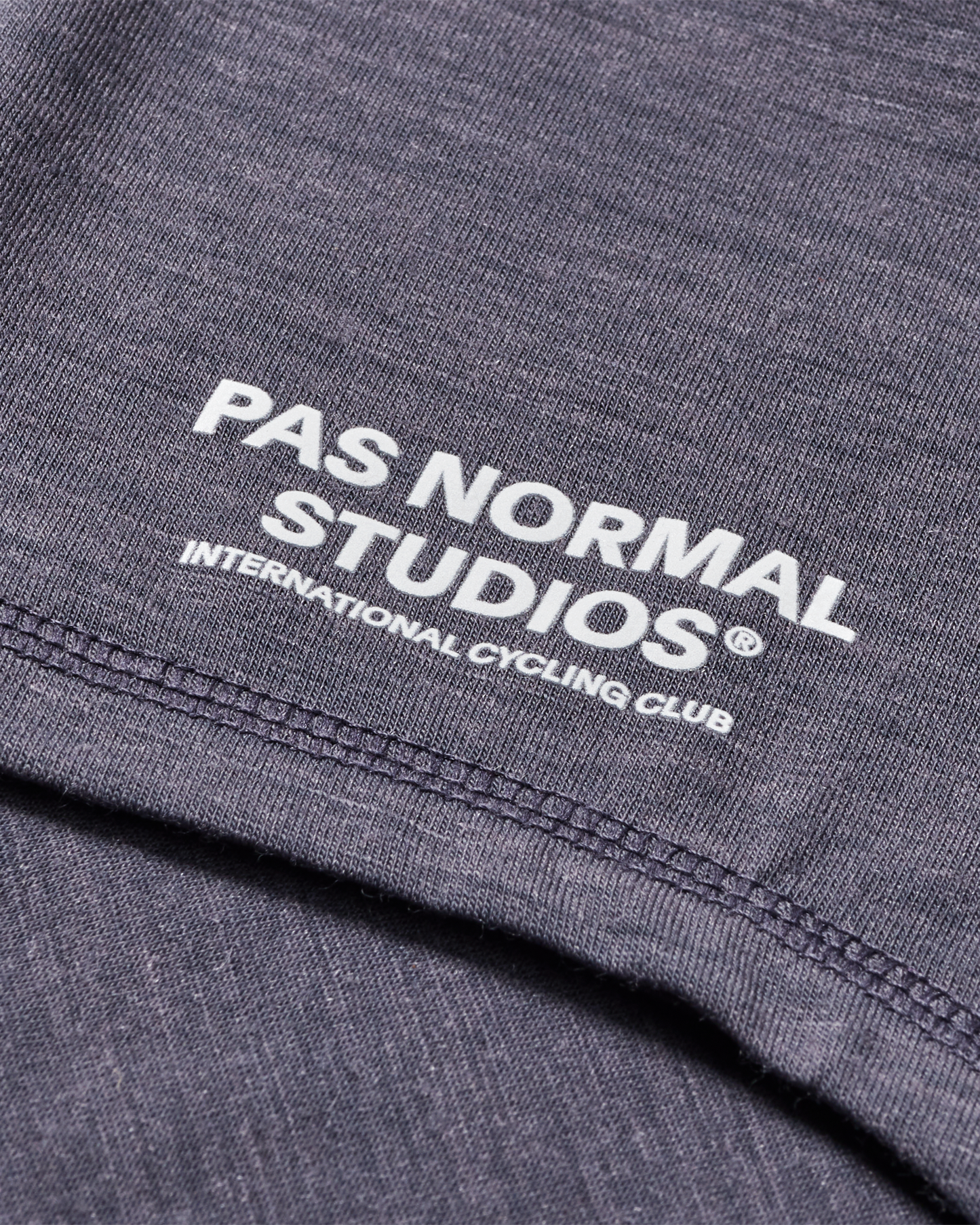 Pas Nornal Studios Logo Merino Necktube Steel