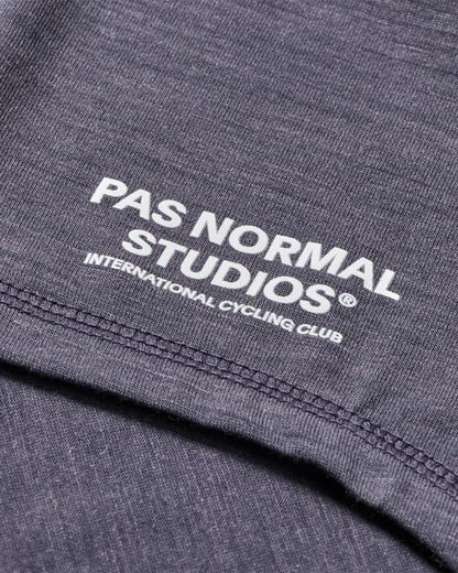 Pas Nornal Studios Logo Merino Necktube Steel