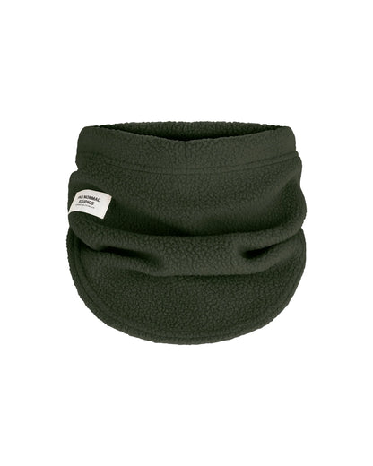 PAS NORMAL STUDIOS Off-Race Fleece Necktube - Dark Olive