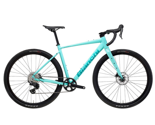 Rower gravelowy Bianchi Via Nirone 7, 2026, GRX610 12s, Celeste