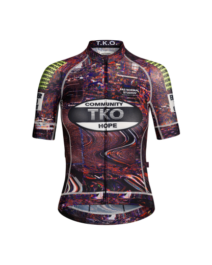 PAS NORMAL STUDIOS TKO Women's Mechanism Jersey - Human Error Pink