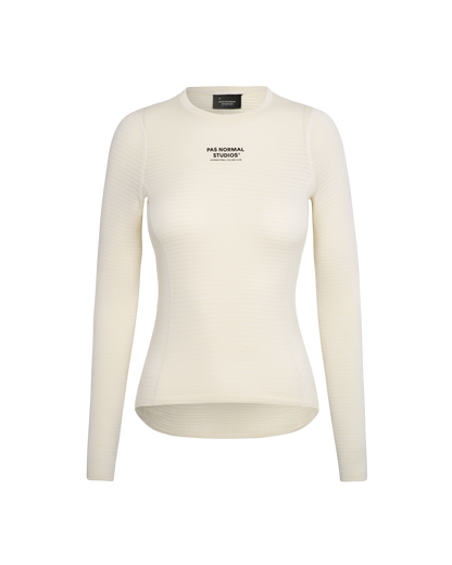 PAS NORMAL STUDIOS Women's Thermal Long Sleeve Baselayer - Off White