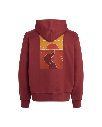 Pas Normal Studios Off-Race Graphic Hoodie - Maroon