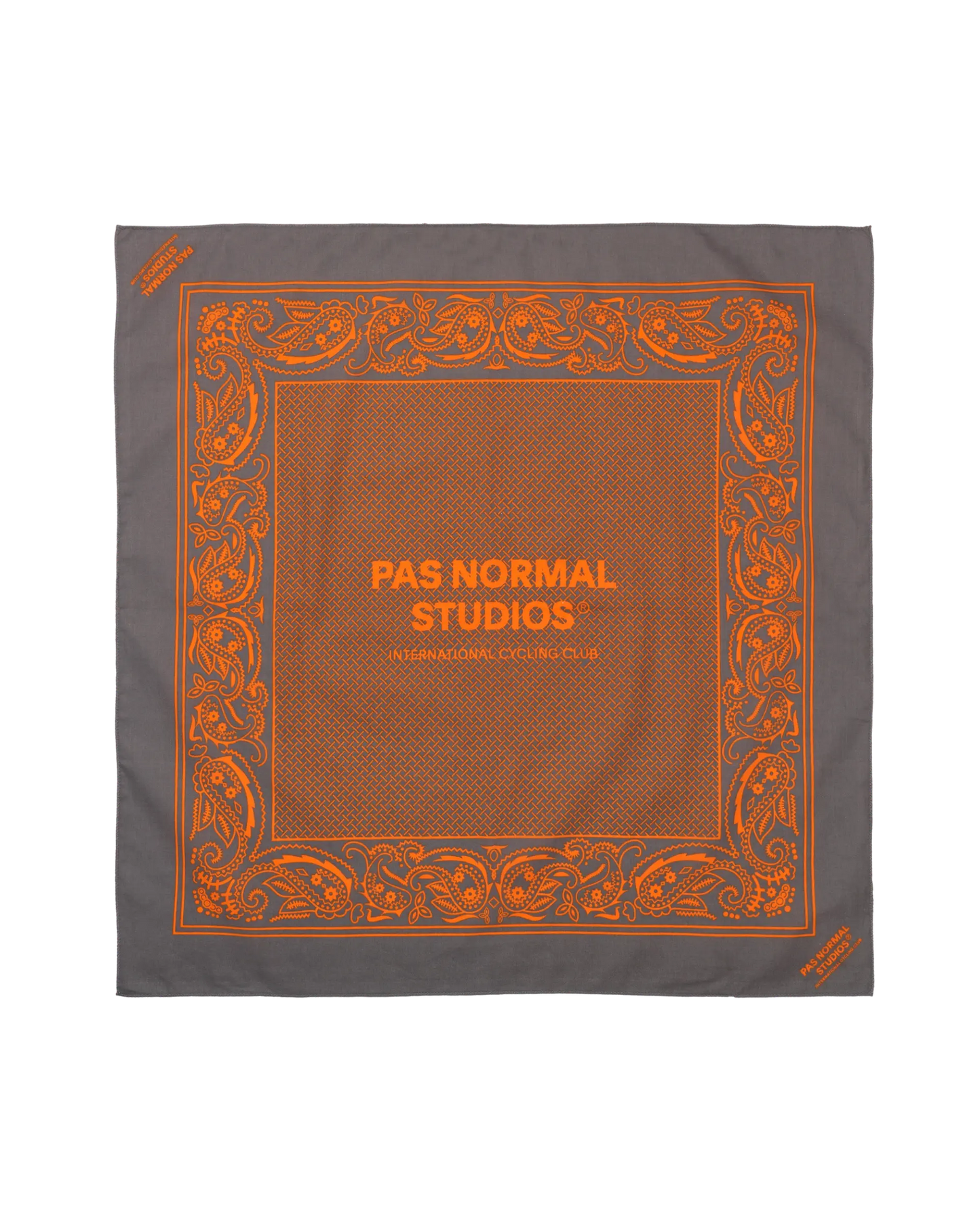 PAS NORMAL STUDIOS Bandana - Fossil Grey / Bronze