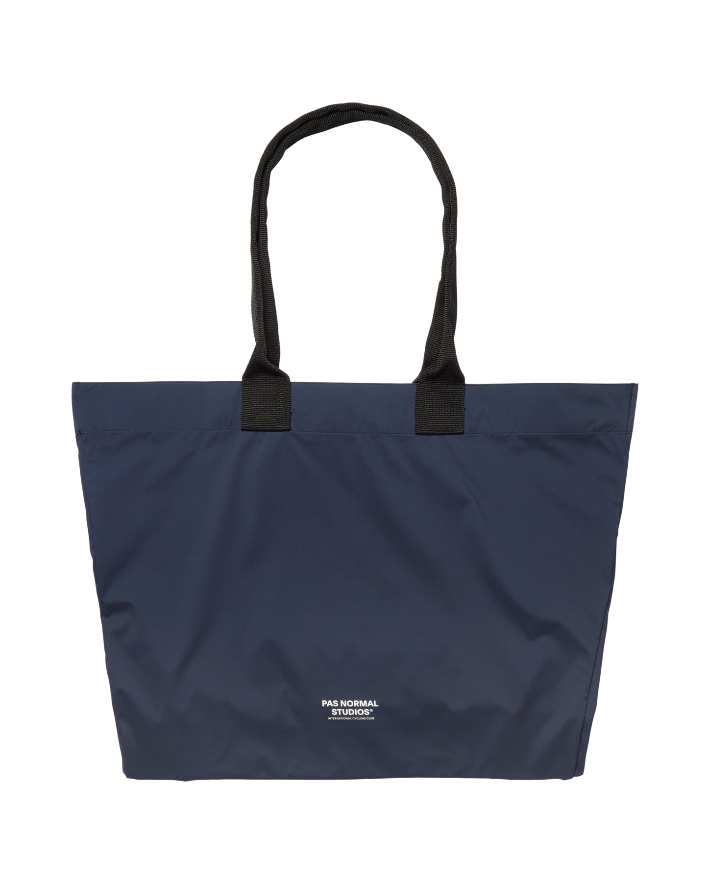 PAS NORMAL STUDIOS Logo Shield Tote Bag - Navy