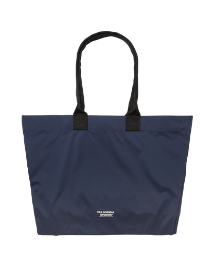 PAS NORMAL STUDIOS Logo Shield Tote Bag - Navy