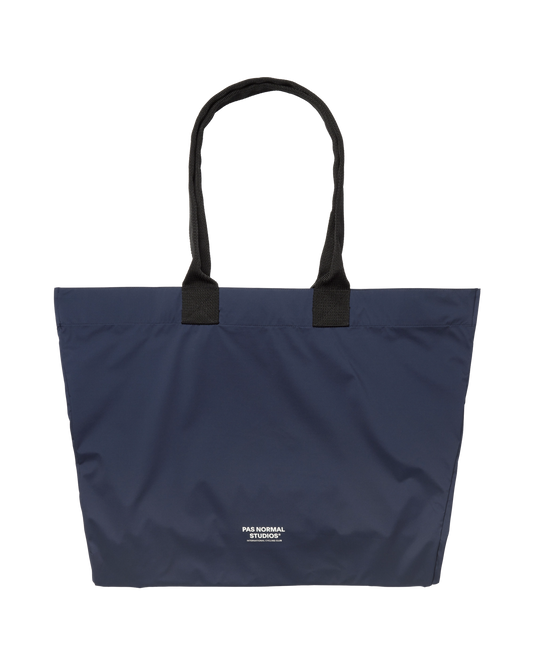 PAS NORMAL STUDIOS Logo Shield Tote Bag - Navy