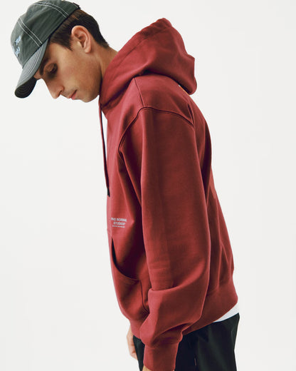 Pas Normal Studios Off-Race Graphic Hoodie - Maroon