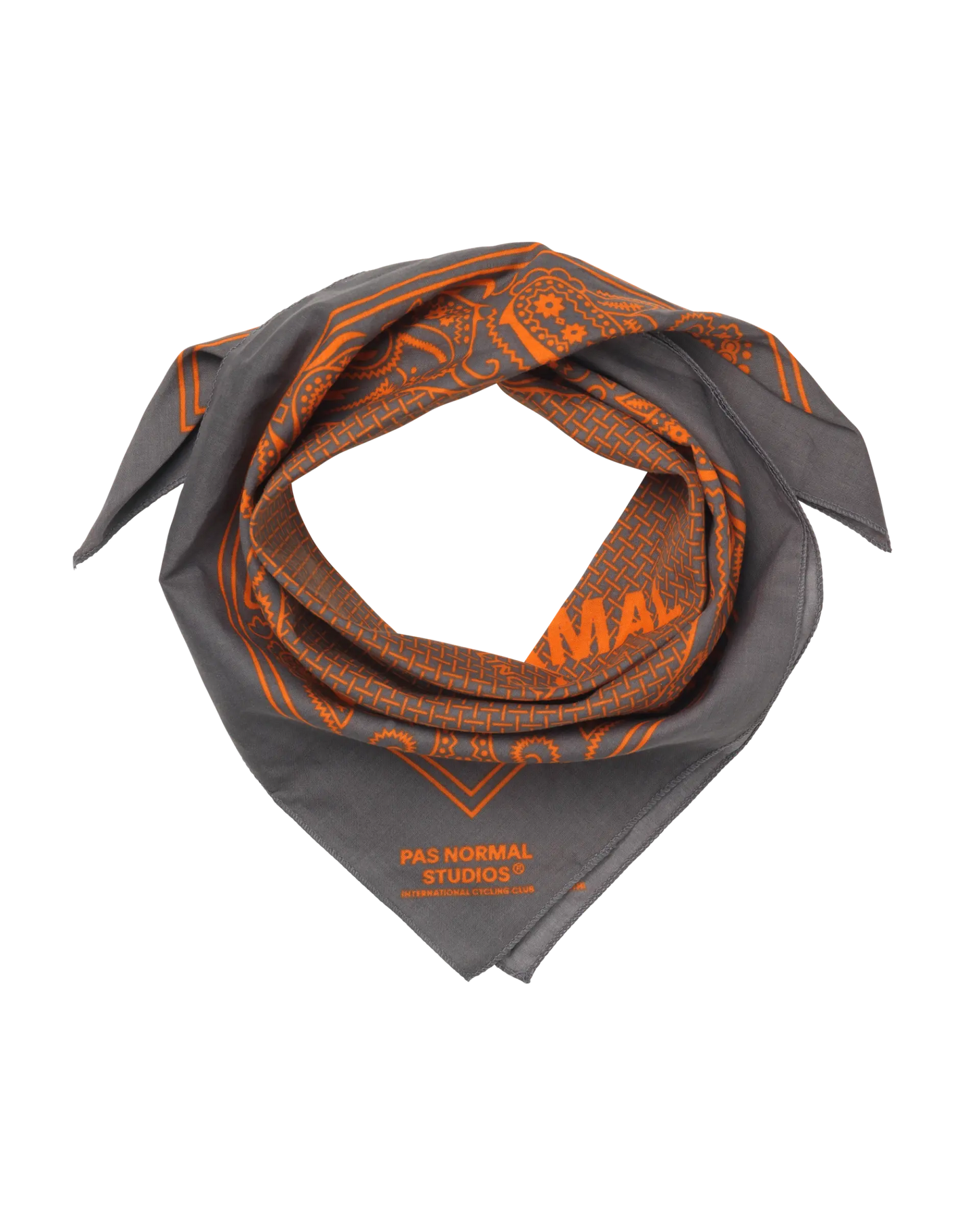 PAS NORMAL STUDIOS Bandana - Fossil Grey / Bronze