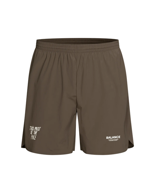 Pas Normal Studios Balance Shorts - Dusty Brown