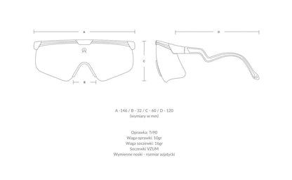 Alba Optics DELTA BLK / VZUM F-LENS RKT Photochromatic