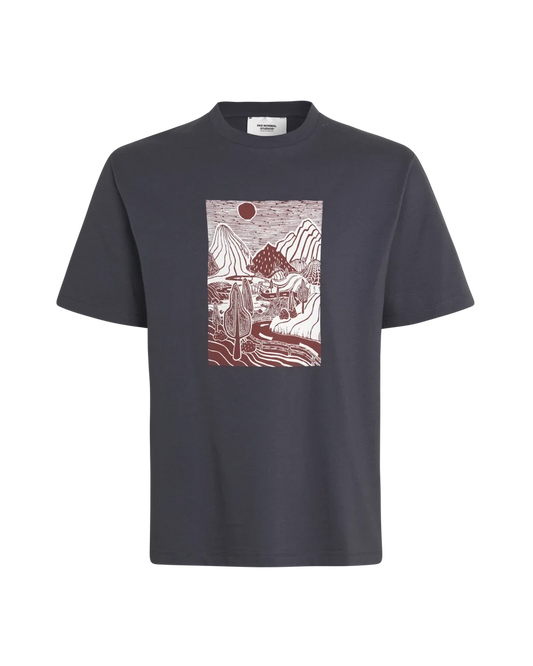 Pas Normal Studios Off-Race Graphic T-shirt Steel