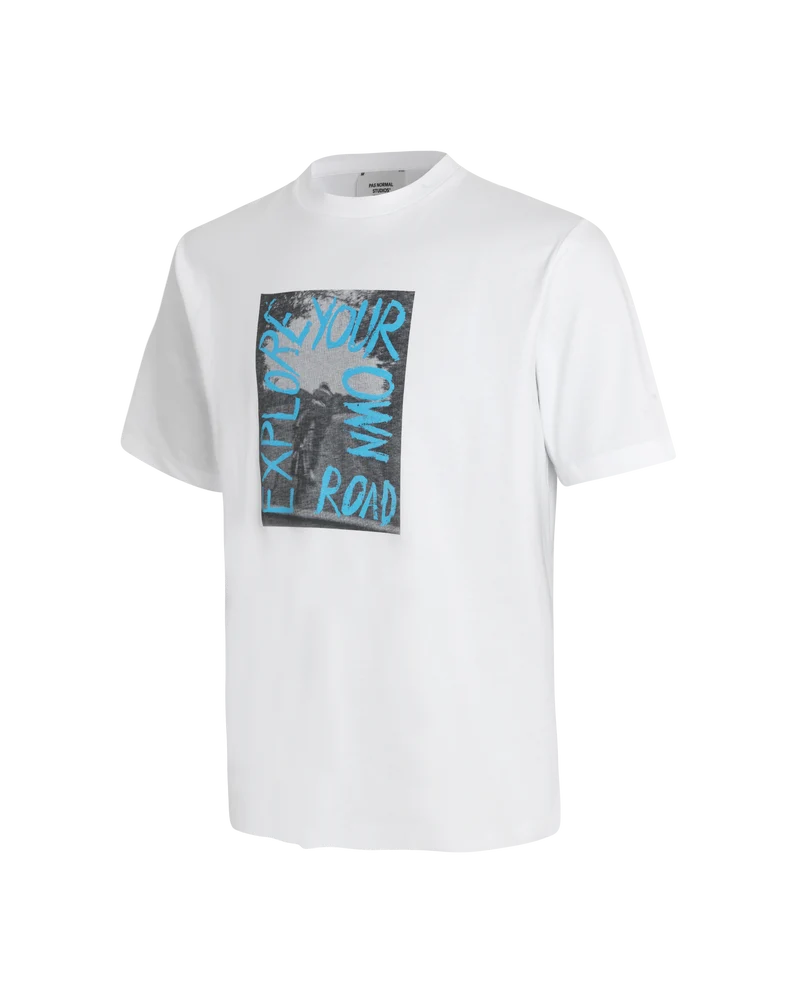 Pas Normal Studios Off-Race Graphic T-shirt  White