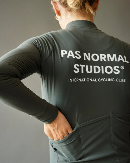 PAS NORMAL STUDIOS Women's Mechanism Long Sleeve Jersey - Dark Moss