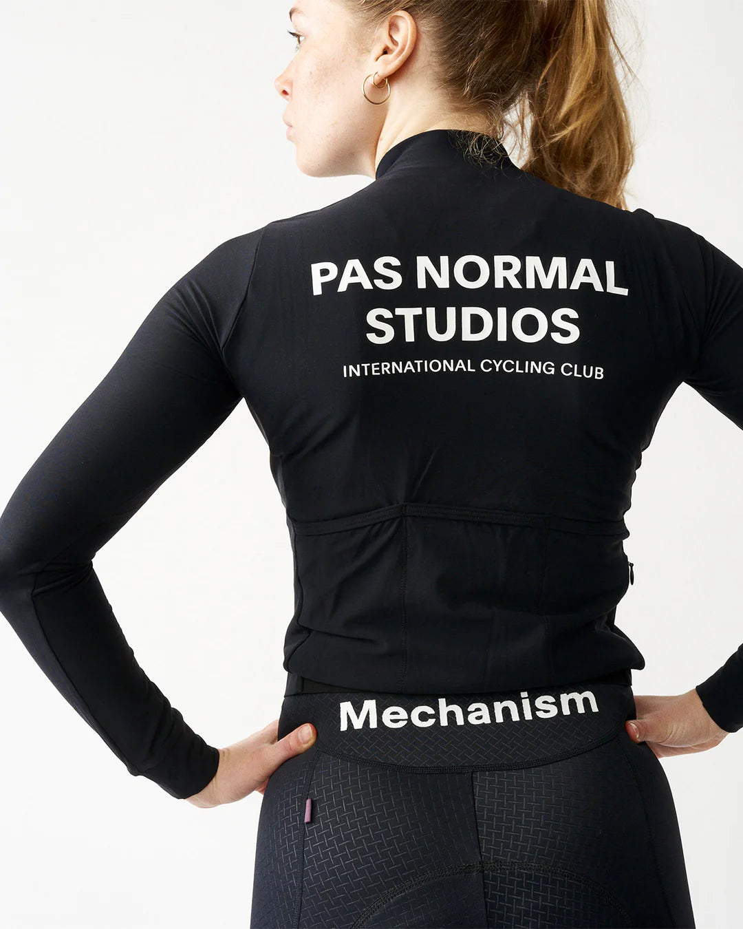 PAS NORMAL STUDIOS Women's Mechanism Long Sleeve Jersey Black