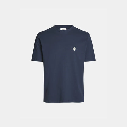 PAS NORMAL STUDIOS Off-Race Patch T-Shirt - navy