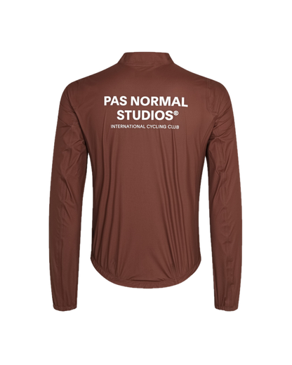 PAS NORMAL STUDIOS Mechanism Pertex Rain Jacket - Dark Brown