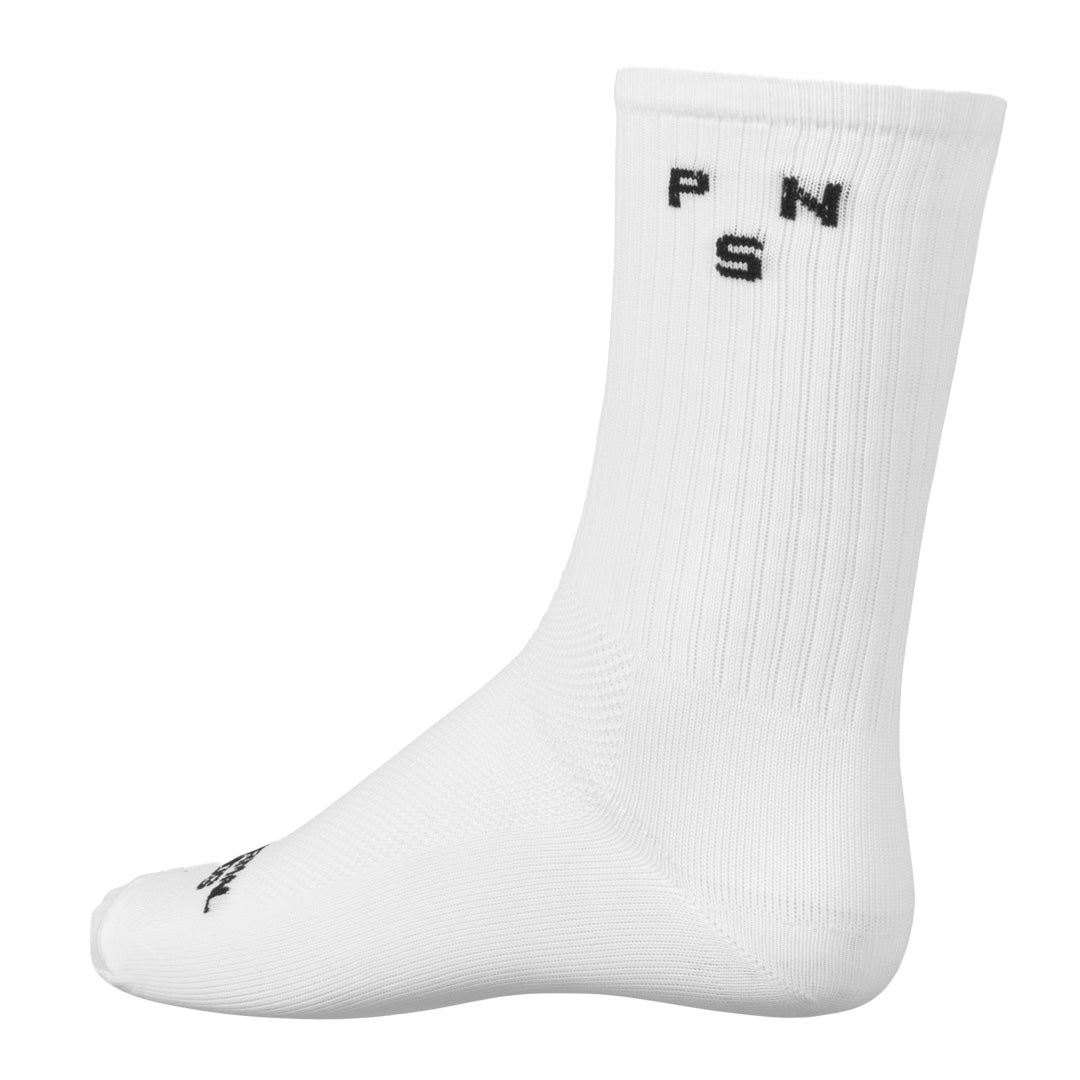 PAS NORMAL STUDIOS Off-Race Ribbed Socks - White