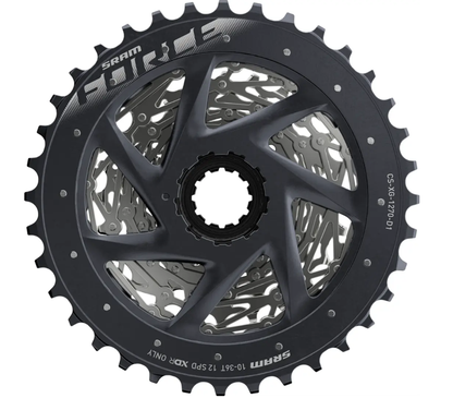 Kaseta SRAM Force AM CS XG 1270 SILVER 10-36T