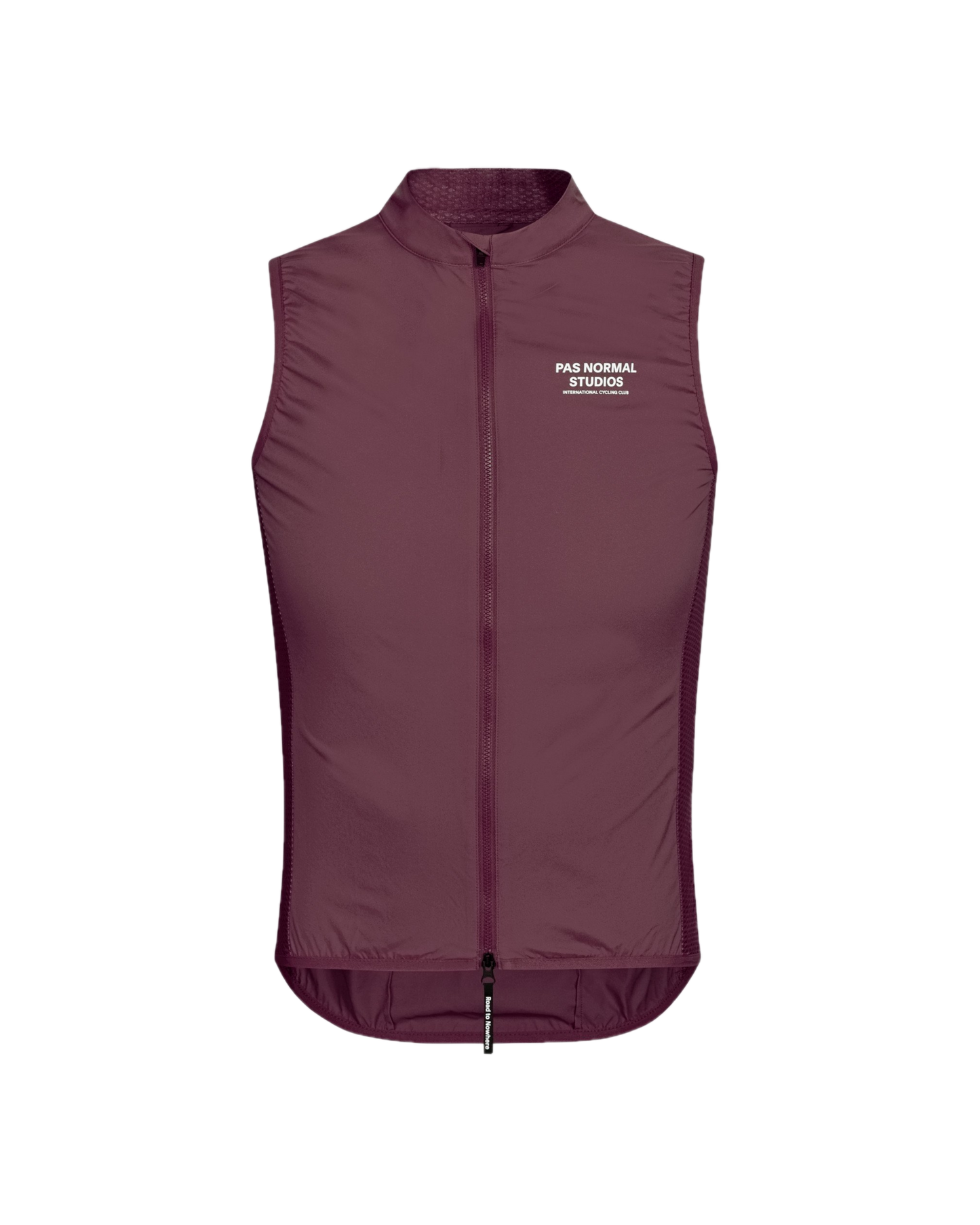 PAS NORMAL STUDIOS Mechanism Stow Away Gilet - Light Burgundy